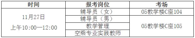 2015河南郑州航院非事业编制人员招聘笔试工作安排通知